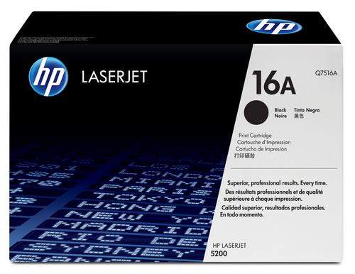 Original HP Q7516A / 16A Toner schwarz