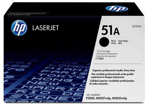 Original HP Q7551A / 51A Toner schwarz
