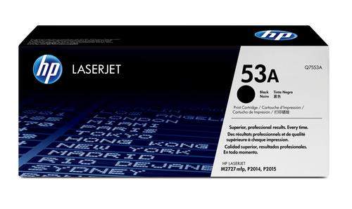 Original HP Q7553A / 53A Toner schwarz