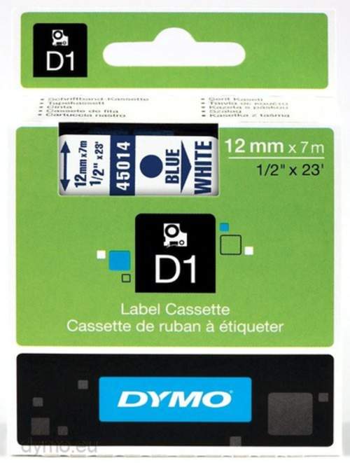 DYMO D1 Standard 12mm x 7m