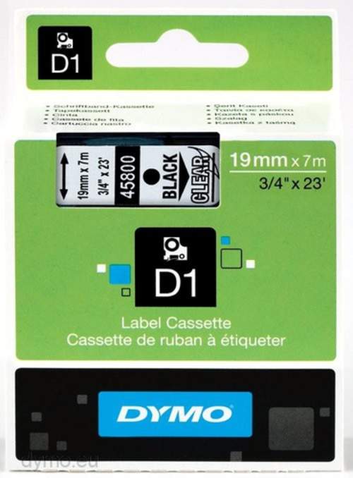 DYMO D1 Standard 19mm x 7m