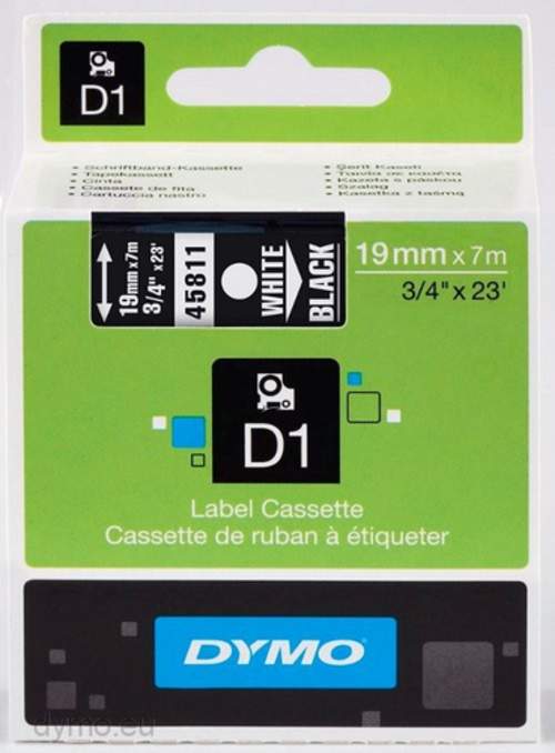 DYMO D1 Standard 19mm x 7m D1