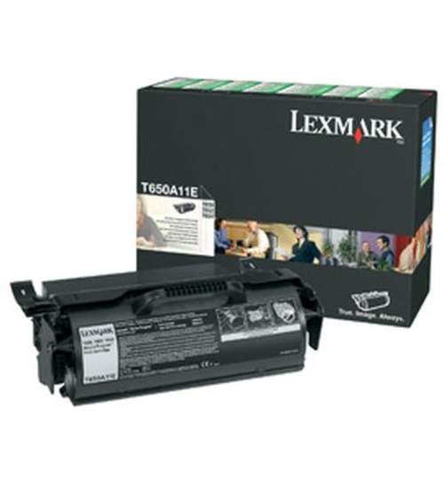 Original Lexmark T650A11E Rückgabe-Toner schwarz