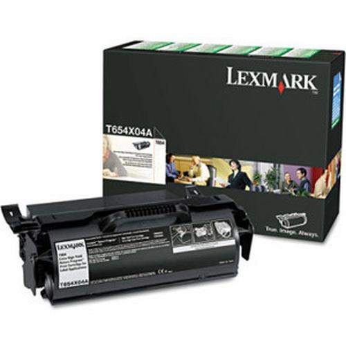 Original Lexmark T654X80G Rückgabe-Toner schwarz