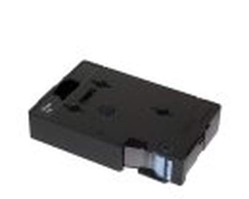 Brother Gloss Laminated Labelling Tape - 12mm, Black/Signal Yellow