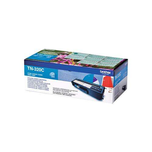 Original Brother TN-320C Toner cyan