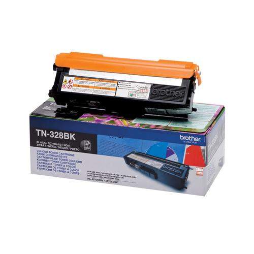 Original Brother TN-328BK Toner schwarz