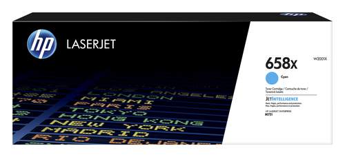 Original HP W2001X / 658X Toner cyan