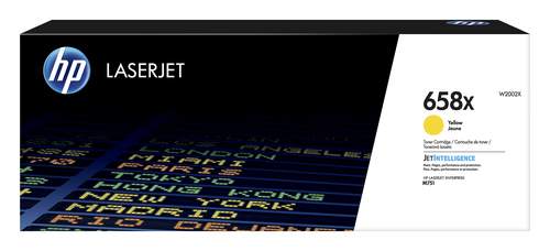 Original HP W2002X / 658X Toner gelb