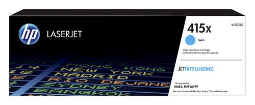 Original HP W2031X / 415X Toner cyan