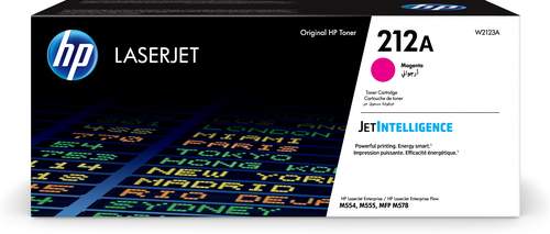 Original HP W2123A / 212A Toner magenta