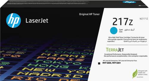 Original HP W2171Z / 217Z Toner cyan
