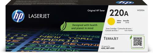Original HP W2202A / 220A Toner gelb