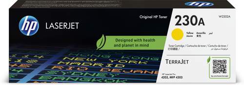 Original HP W2302A / 230A Toner gelb