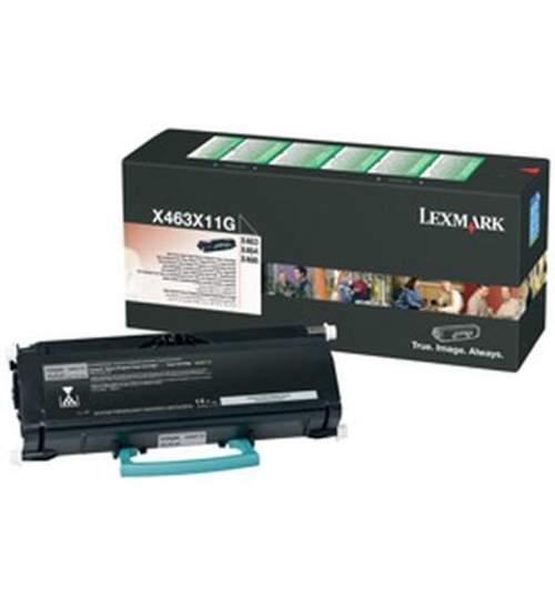 Original Lexmark X463X11G Rückgabe-Toner schwarz