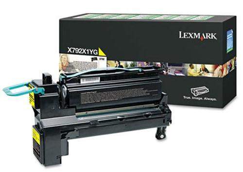 Original Lexmark X792X1YG Rückgabe-Toner gelb