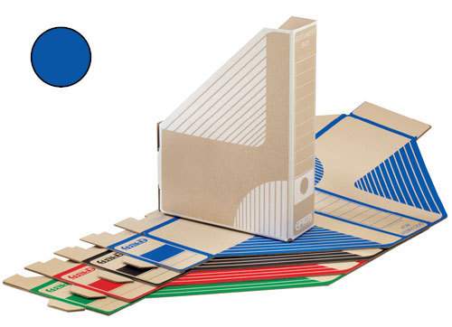 Stehsammler - Dokumentenbox, 75 mm, 330 x 230 x 75 mm, blau