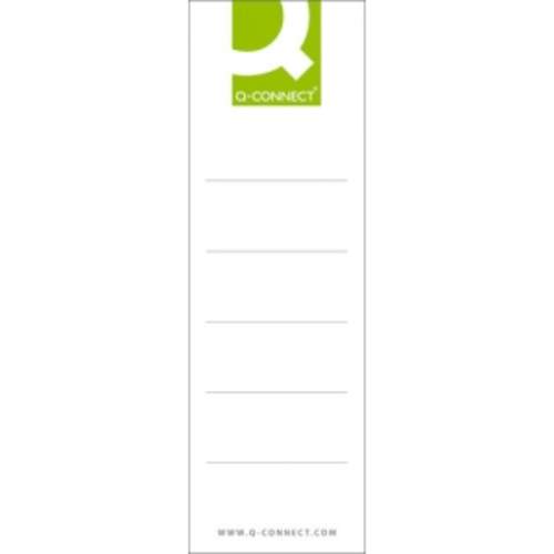 Rückenschild Steck 10 Stück schmal Q-CONNECT KF00774 29x157mm
