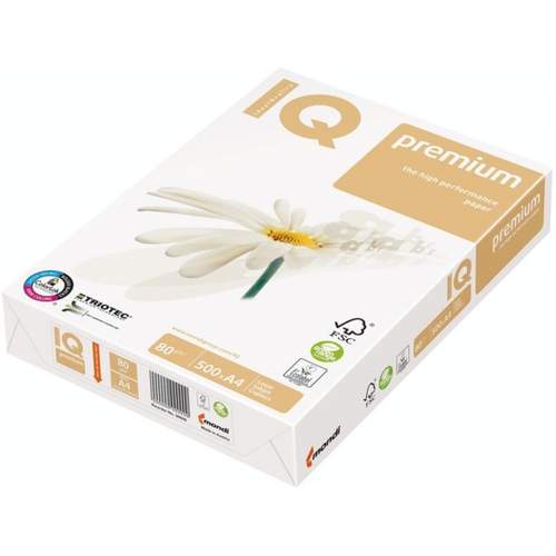 Kopierpapier A3 80g weiß MONDI IQ PREMIUM