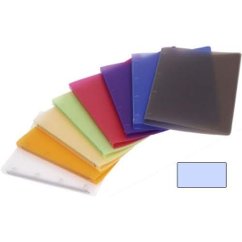Ringmappe OPALINE, A4, 2 cm, Ringtyp O - 1,5 cm, transparent