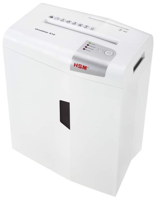 Aktenvernichter HSM X10 WHITE 4 x 30 mm