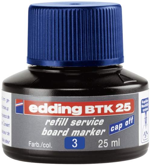 Nachfüllflasche  blau EDDING BTK25-003