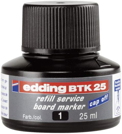 Nachfüllflasche  schwarz EDDING BTK25-001
