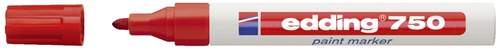Lackmarker rot EDDING 750-002 Creativ  2-4mm