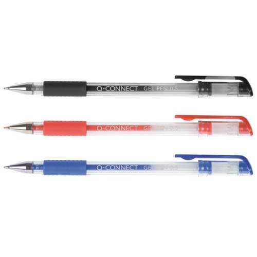 Gelroller Gel Pen blau Q-CONNECT KF21717 0,35mm