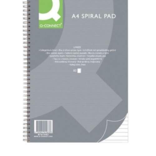 Collegeblock A4 80 Blatt liniert Q-CONNECT KF01983