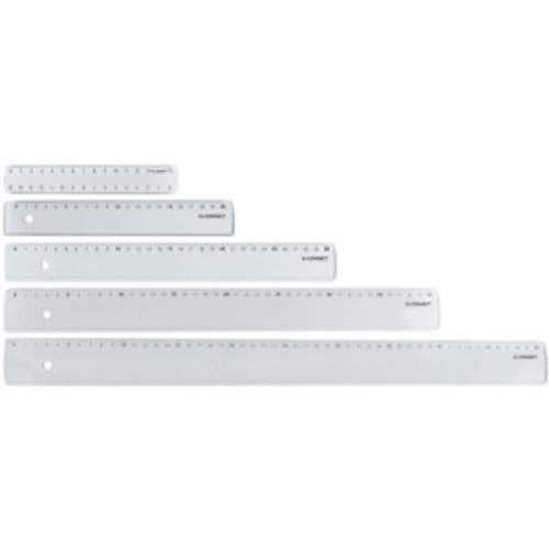 Plastiklineal transp. 40 cm Q-CONNECT KF00588 M100588
