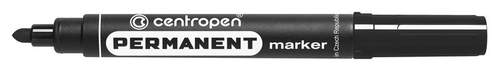 Permanentmarker CENTROPEN 8566, Kugelspitze, 2,5 mm, schwarz