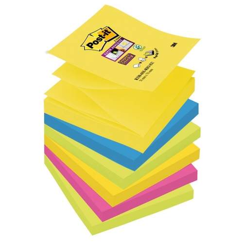 POST-IT® Haftzettel Z-NOTES, 76 x 76 mm, Rio de Janeiro