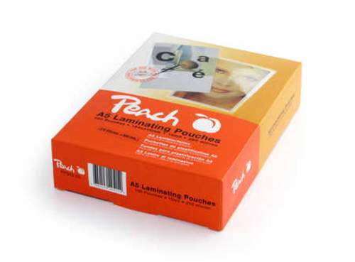 PEACH Laminierfolien A5, 250 mic, glänzend, PP550-03, 100 Stk.