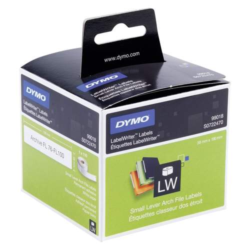 DYMO Lever arch labels