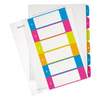 LEITZ 12420000 Nummernindex Polypropylene (PP) Mehrfarben Tab-Register