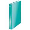 LEITZ 42420051 Metallisch, Türkis Ringmappe
