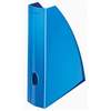 LEITZ WOW Magazine File Polystyrene Blau Box & Organizer zur Aktenaufbewahrung