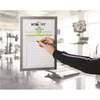 Durable duraframe magnetisch kader Note A4, zilver Schreibtischunterlage Silber