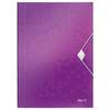 Leitz WOW Polypropylen (PP) Metallisch, Violett A4