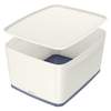 Leitz MyBox Ablageschale Rechteckig Acrylnitril-Butadien-Styrol (ABS) Grau, Weiß