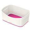 Leitz MyBox Ablageschale Rechteckig ABS Synthetik Pink, Weiß