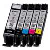 Original Canon 0372C004 / 570571 Tinte schwarz, cyan, magenta, schwarz pigment, gelb