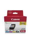 Original Canon 1998C007 / CLI-581XXL Tinte schwarz, cyan, magenta, gelb - 4 Stück