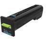 Original Lexmark 24B6508 Toner cyan