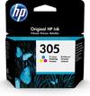 Original HP 3YM60AE / 305 Tinte cyan, magenta, gelb