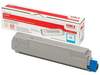 Original OKI 43487711 Toner cyan