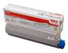 Original OKI 44059209 Toner gelb