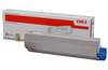 Original OKI 45643509 Toner gelb