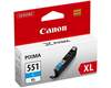 Original Canon 6444B001 / 551CXL Tinte cyan